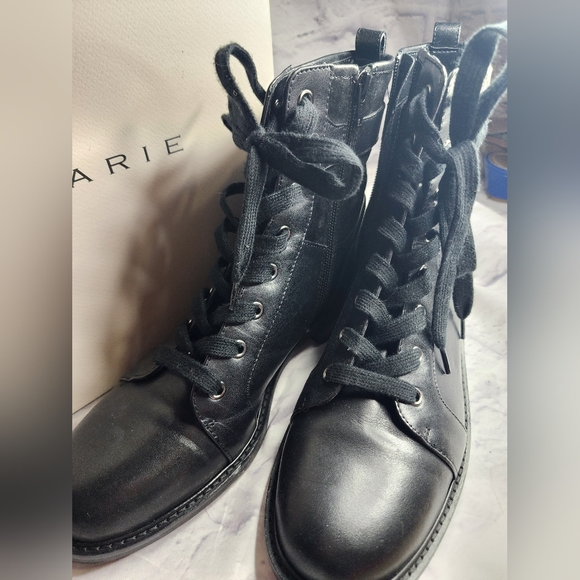 Alex Marie Tialana Rhinestone Buckle Leather Bootie NWOT Size 10 - Picture 3 of 9